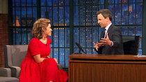 Late Night with Seth Meyers - Episode 100 - America Ferrera, Ike Barinholtz