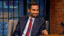 Late Night with Seth Meyers - Episode 107 - Aziz Ansari, Jenna Dewan Tatum, Lany