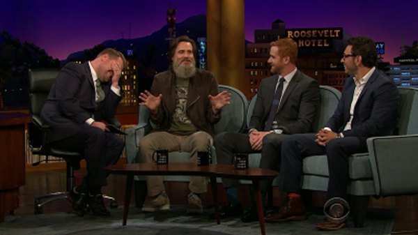 The Late Late Show with James Corden - S02E178 - Jim Carrey, Al Madrigal, Andrew Santino, Erik Griffin