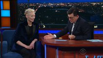The Late Show with Stephen Colbert - Episode 161 - Tilda Swinton, Andy Cohen, Jordan Klepper