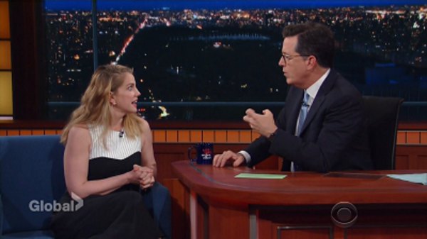 The Late Show with Stephen Colbert - S02E163 - Jim Gaffigan, Anna Chlumsky, Louie Anderson