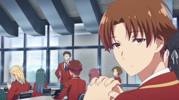 Youkoso Jitsuryoku Shijou Shugi no Kyoushitsu e - Ep. 1 - What Is Evil? Whatever Springs from Weakness.