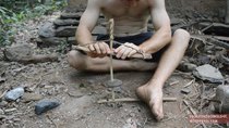 Primitive Technology - Episode 1 - Cord drill and Pump drill