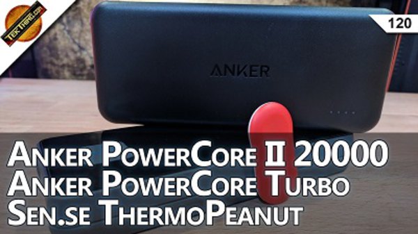 TekThing - S01E120 - Anker PowerCore II 20000, Ryzen 5 CPUs, Sen.se ThermoPeanut, CanJam Picks, Move Old Apps To New PC