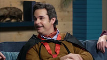 Comedy Bang! Bang! - Episode 9 - Adam Scott Wears A Red Oxford Shirt & Jeans