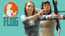The Flog - Episode 21 - Felicia Day & Morgan Webb Master the Art of Archery