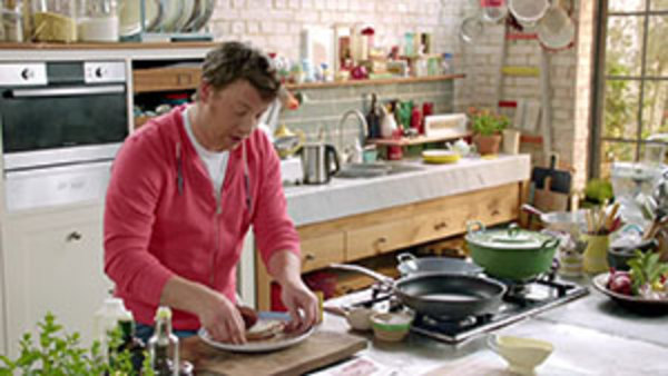 Jamie's 15-Minute Meals - S01E27 - Sizzling Beef Steak and Mighty Mackerel