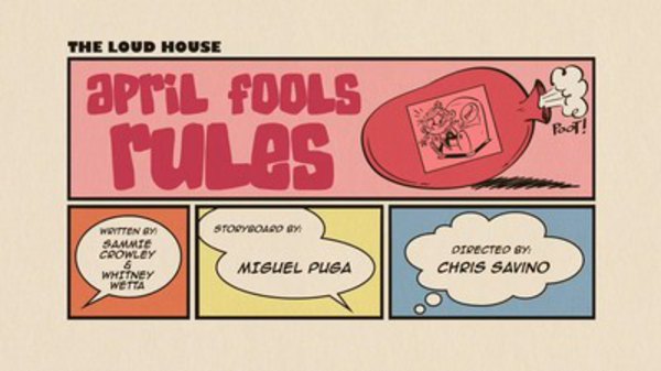The Loud House - S01E44 - April Fools Rules