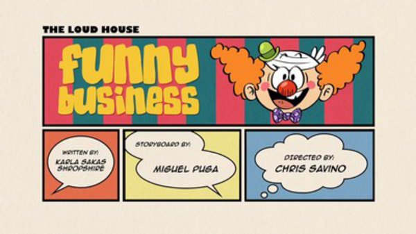 The Loud House - S01E51 - Funny Business