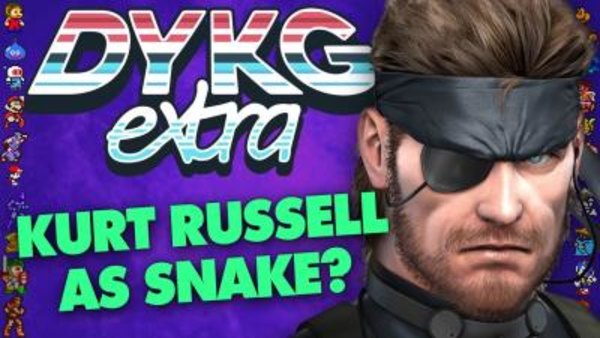 Did You Know Gaming Extra - S01E21 - Snake Was Almost Voiced by Kurt Russell?