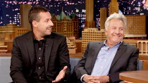 The Tonight Show Starring Jimmy Fallon - Episode 6 - Adam Sandler, Dustin Hoffman, Miley Cyrus