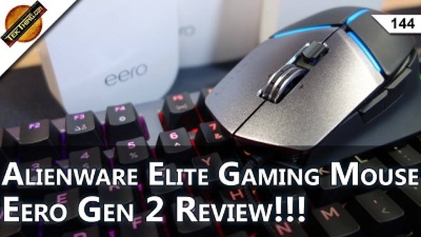 TekThing - S01E144 - Eero Gen 2 Review!!! Alienware AW958 Gaming Mouse & AW768 Keyboard, Etcher Burns Better!