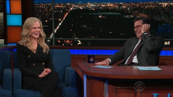 The Late Show with Stephen Colbert - S03E32 - Nicole Kidman, Jonathan Groff