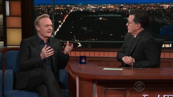 The Late Show with Stephen Colbert - S03E35 - Josh Gad, Lawrence O'Donnell, Derek DelGaudio
