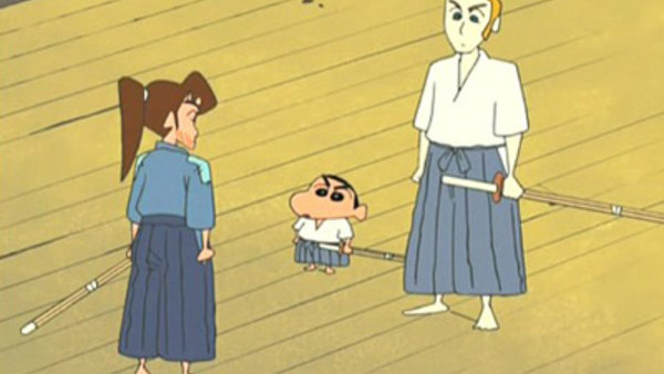 Crayon Shin-chan - Ep. 54 - Questioning a Politician / Obeying My Dear Sister / Today Is Father's Day