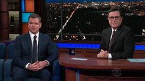 The Late Show with Stephen Colbert - Episode 56 - Matt Damon, Rahm Emanuel, Juanes