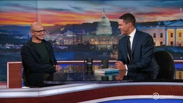 The Daily Show - S23E35 - Satya Nadella