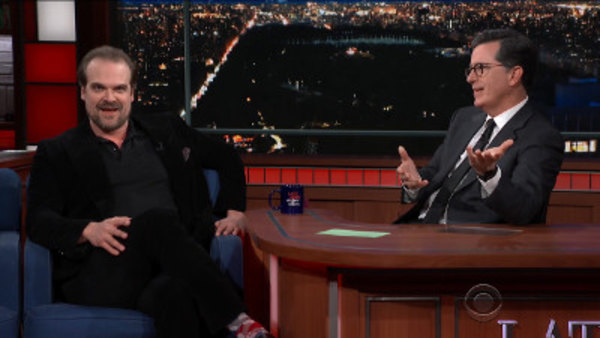 The Late Show with Stephen Colbert - S03E62 - America Ferrera, David Harbour, Julien Baker