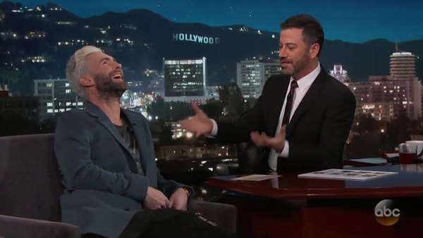 Jimmy Kimmel Live! - S16E12 - Adam Levine, Jason Jones, Maroon 5