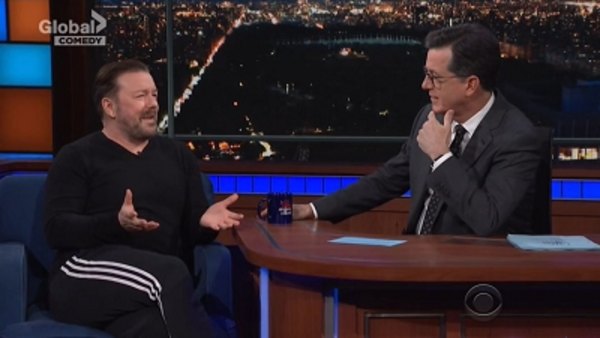 The Late Show with Stephen Colbert - S03E72 - Ricky Gervais, Matt Czuchry, Jon Bon Jovi