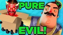 Game Theory - Episode 3 - The SCARIEST Part of Hello Neighbor...the BOXES!