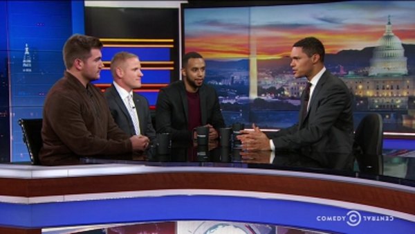 The Daily Show - S23E58 - “The 15:17 to Paris” Cast