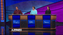 Jeopardy! - Episode 36 - Rob Worman, Kate Logan, Florence Garbini