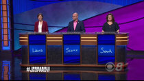 Jeopardy! - Episode 44 - Laura McLean, Scott Krzywonos, Sarah Norris