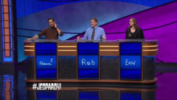 Jeopardy! - S2018E33 - Frank Lang, Rob Worman, Erin Matherne