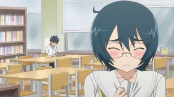 While talking to his friends, Keita accidentally gropes his fellow student,...