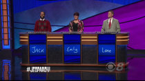 Jeopardy! - Episode 48 - Jack Rice, Emily Perez, Lane Flynn