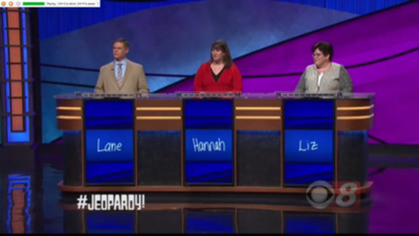 Jeopardy! - S2018E49 - Lane Flynn, Hannah Ewing, Liz McCarthy