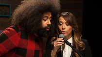 Comedy Bang! Bang! - Episode 14 - Rashida Jones Wears a Black Blazer & Flowered Pants