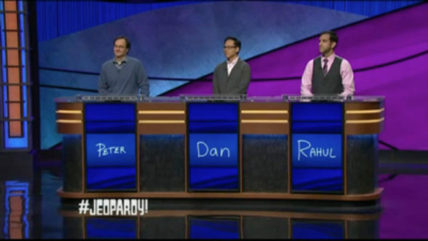 Jeopardy! - S2018E55 - Peter Karamitsos, Dan Lee, Rahul Gupta