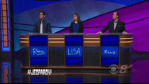 Jeopardy! - Episode 56 - Rahul Gupta, Lisa Mueller, Regis Michelena