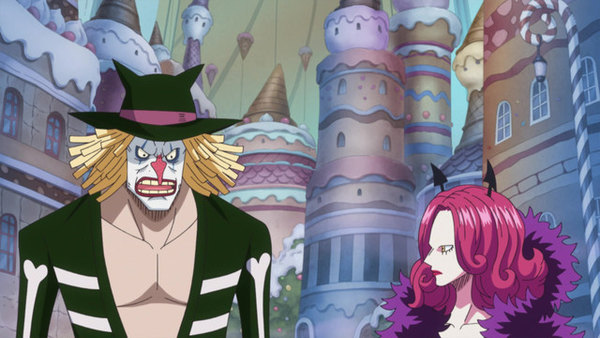 One Piece - Ep. 829 - Luffy Engages in a Secret Maneuver! The Wedding Full of Conspiracies Starts Soon!