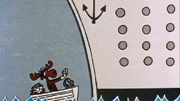 The Bullwinkle Show - S01E55 - Rocky & Bullwinkle - Jet Fuel Formula (22) - Adrift in the Mist or Fog Groggy