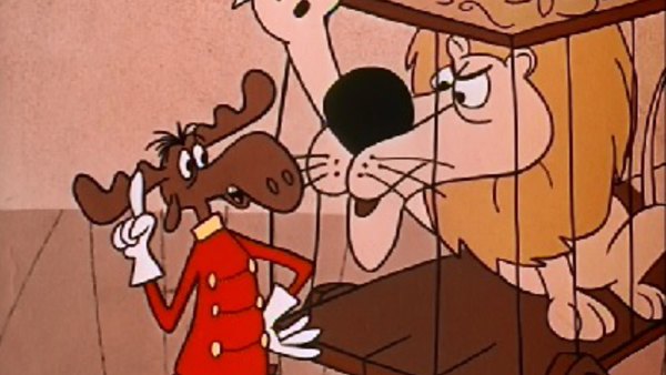 The Bullwinkle Show - S01E68 - Mr. Know-It-All - How to Tame Lions and Get a Little Scratch on the Side of Your Head