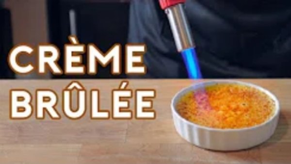 Binging with Babish - S2018E14 - Crème Brûlée from Amelie