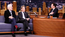 The Tonight Show Starring Jimmy Fallon - Episode 121 - Steve Martin, Martin Short, Poppy Delevingne, Steep Canyon Rangers