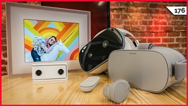 TekThing - S01E176 - Oculus Go vs. Lenovo Mirage Solo VR, AURA Digital Photo Frame, Google VR180 Mirage Camera Reviews