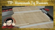 Stumpy Nubs Woodworking - Episode 5 - Making table saw jig runners, How to adjust a sled fence