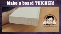 Stumpy Nubs Woodworking - Episode 6 - How to make a wooden board appear THICKER!