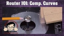 Stumpy Nubs Woodworking - Episode 8 - IMPORTANT ROUTER SKILL - Complimentary curves and making positive...