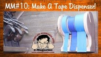 Stumpy Nubs Woodworking - Episode 10 - Homemade workshop tape dispenser scroll saw project