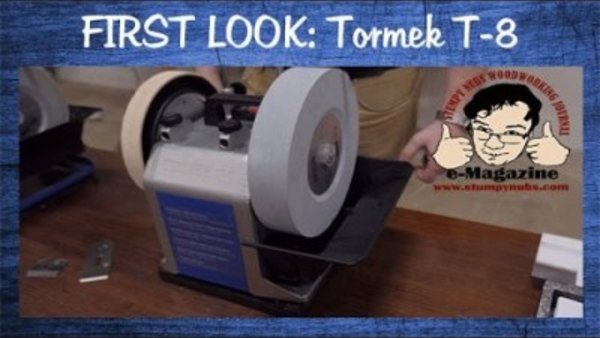 Stumpy Nubs Woodworking - S06E10 - Should you upgrade to the NEW Tormek T-8 wet sharpening system? (T-8 vs T-7 review)