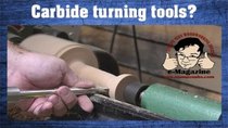 Stumpy Nubs Woodworking - Episode 12 - Turning tools: Carbide vs. HSS - Which is better? (Making a wooden...