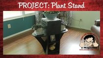 Stumpy Nubs Woodworking - Episode 12 - Building a plant stand for Mrs. Mustache- DIY Woodworking Project