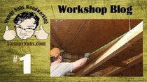 Stumpy Nubs Woodworking - Episode 12 - SNW Shop Blog #1- Building storage lofts for drying lumber