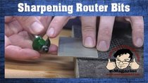 Stumpy Nubs Woodworking - Episode 14 - How to sharpen your own router bits with a diamond hone